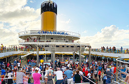 Costa Cruises сообщила о приостановке всех круизов до 3 апреля