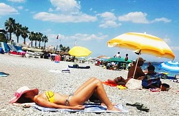 В Анталье установилась сорокоградусная жара